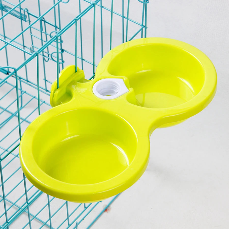 Pet Environmental Protection Wheat Straw Double Bowl - Katokitten