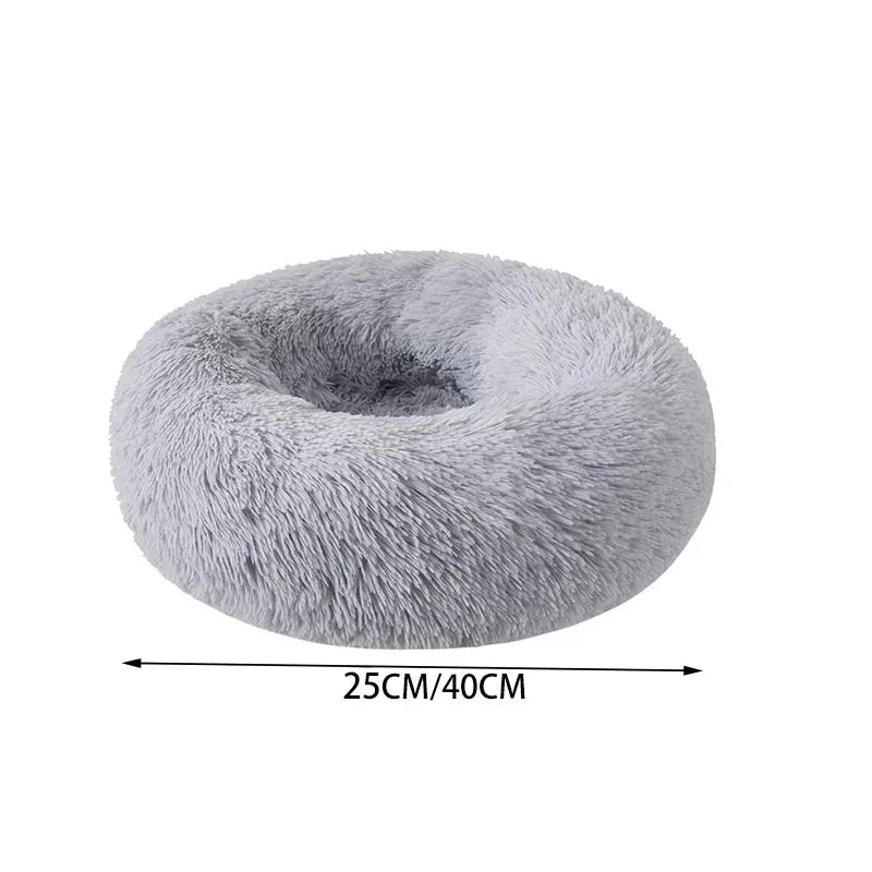 Nest Round Soft Shaggy Mat for Kittens - Katokitten