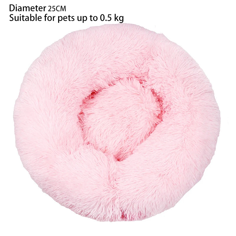 Nest Round Soft Shaggy Mat for Kittens - Katokitten