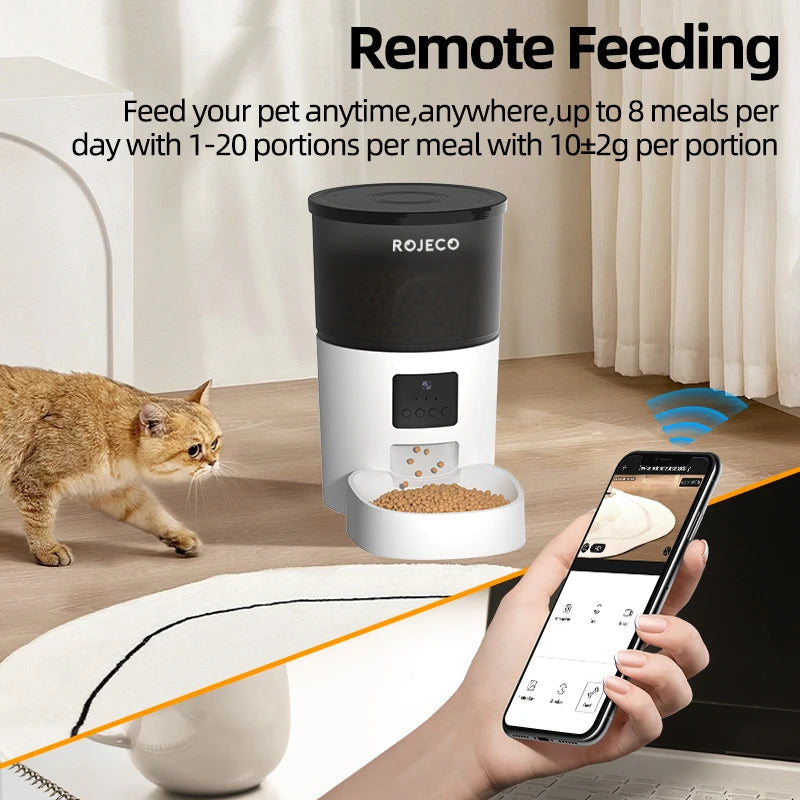 3L Automatic Pets Feeder With Carmen Smart Cat - Katokitten