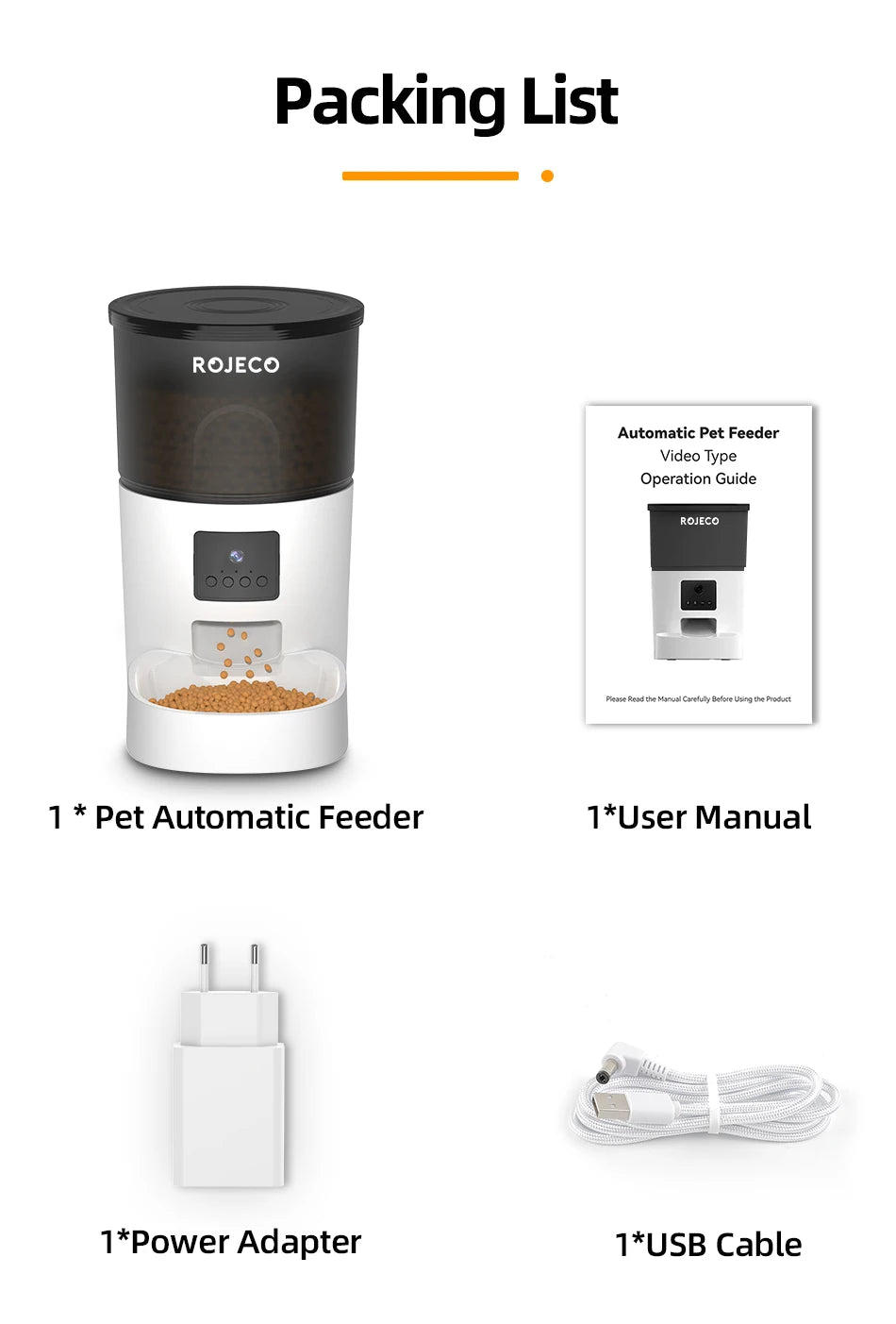 3L Automatic Pets Feeder With Carmen Smart Cat - Katokitten