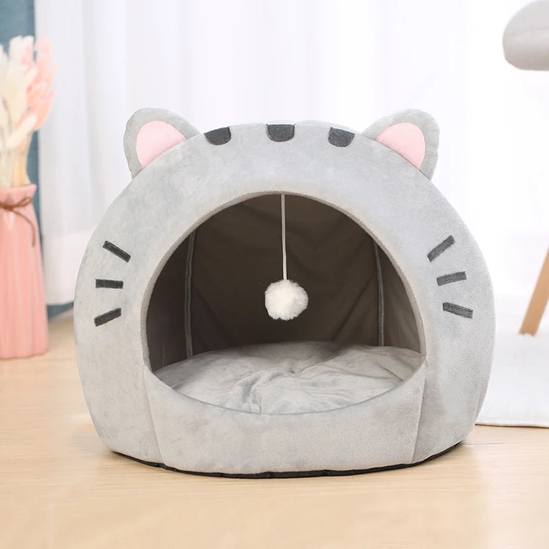 Winter Warm Pet Cat Super Bed House - Katokitten
