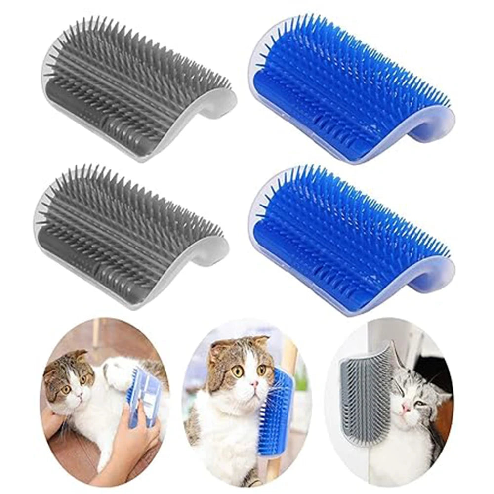 Catnip Cat Wall Brush Corner Cat Scratcher - Katokitten