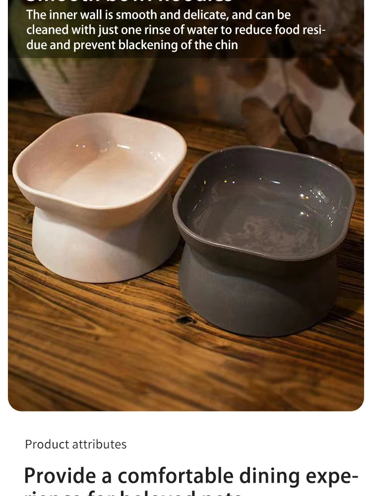 Dual-purpose Cat Food Bowl - Katokitten