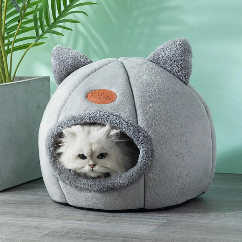 Deep Sleep Comfort In Winter Cat Bed - Katokitten
