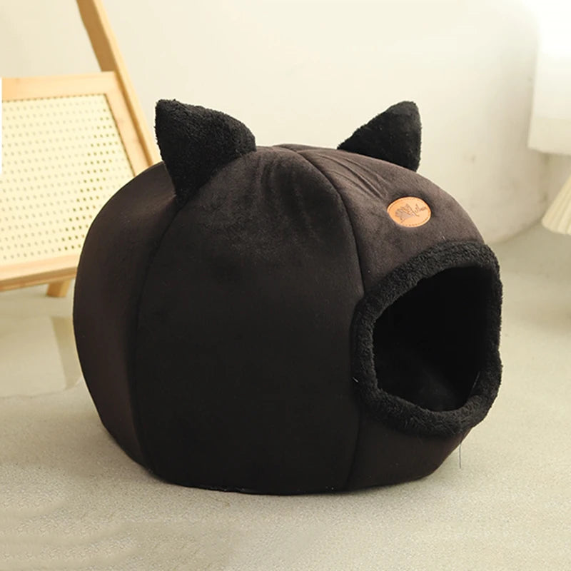 Deep Sleep Comfort In Winter Cat Bed - Katokitten
