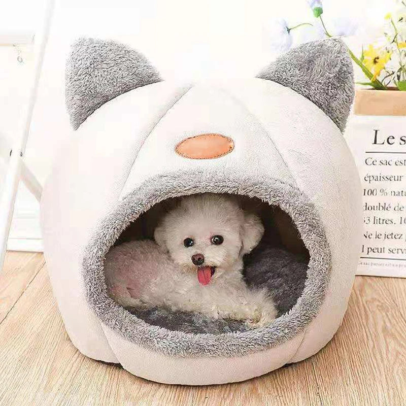 Deep Sleep Comfort In Winter Cat Bed - Katokitten