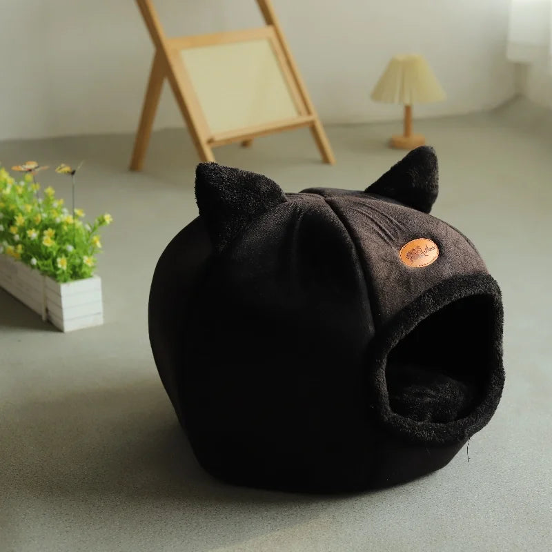 Deep Sleep Comfort In Winter Cat Bed - Katokitten