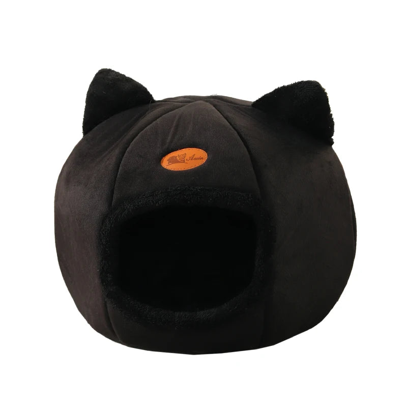 Deep Sleep Comfort In Winter Cat Bed - Katokitten