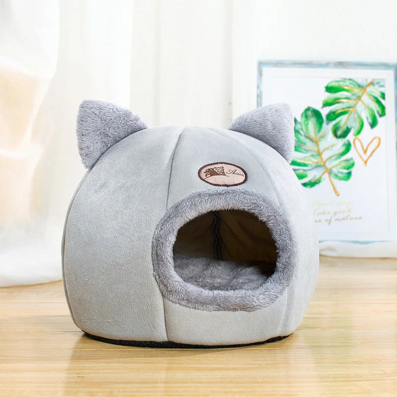 Deep Sleep Comfort In Winter Cat Bed - Katokitten