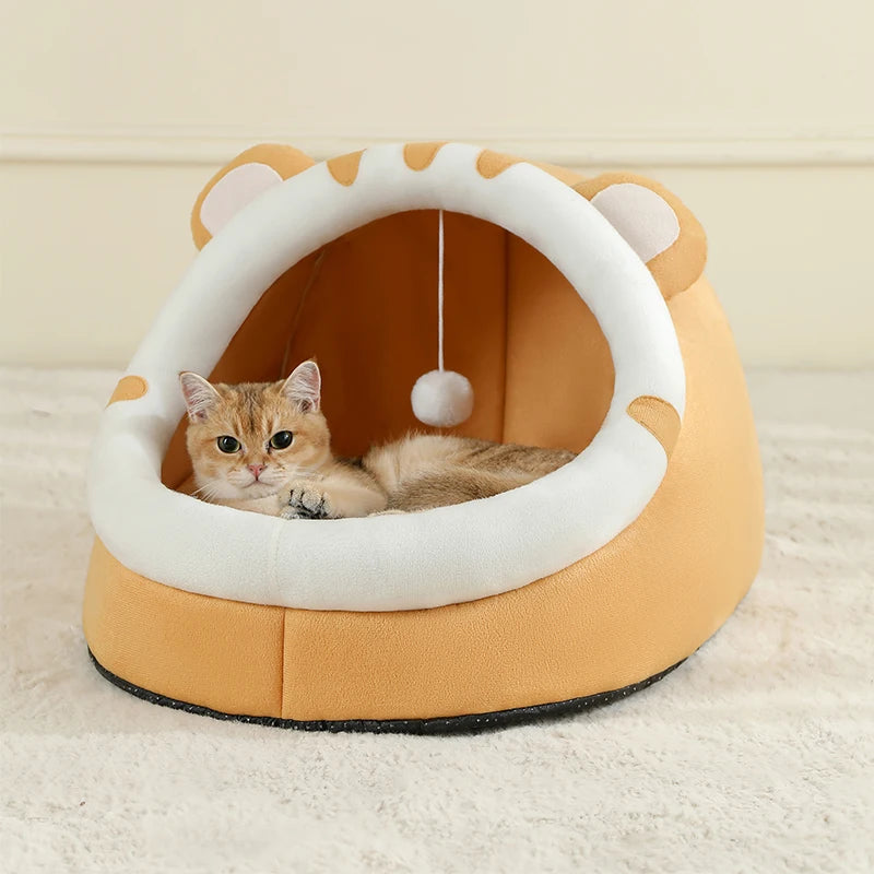 Winter Warm House Sleeping Bed For Cat - Katokitten