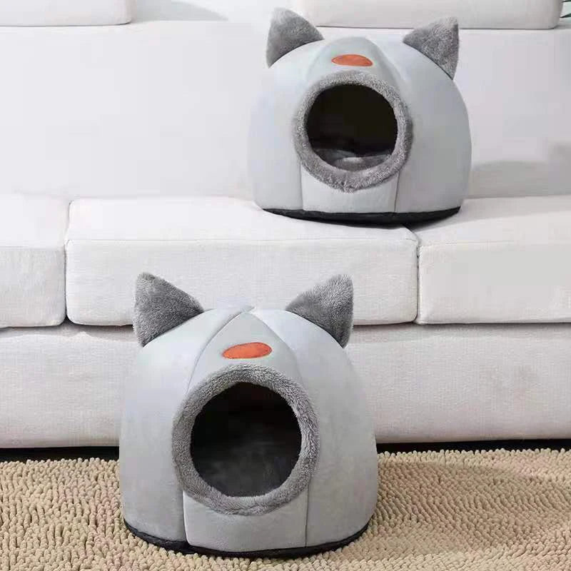 Winter Warm Multi-Shaped Pet Cat Bed - Katokitten