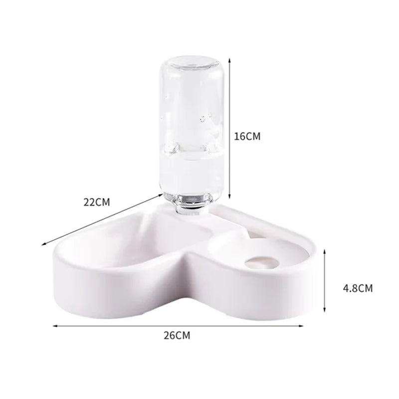 Automatic Drinking Love Pet Bowl - Katokitten