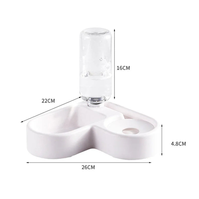 Automatic Drinking Love Pet Bowl - Katokitten