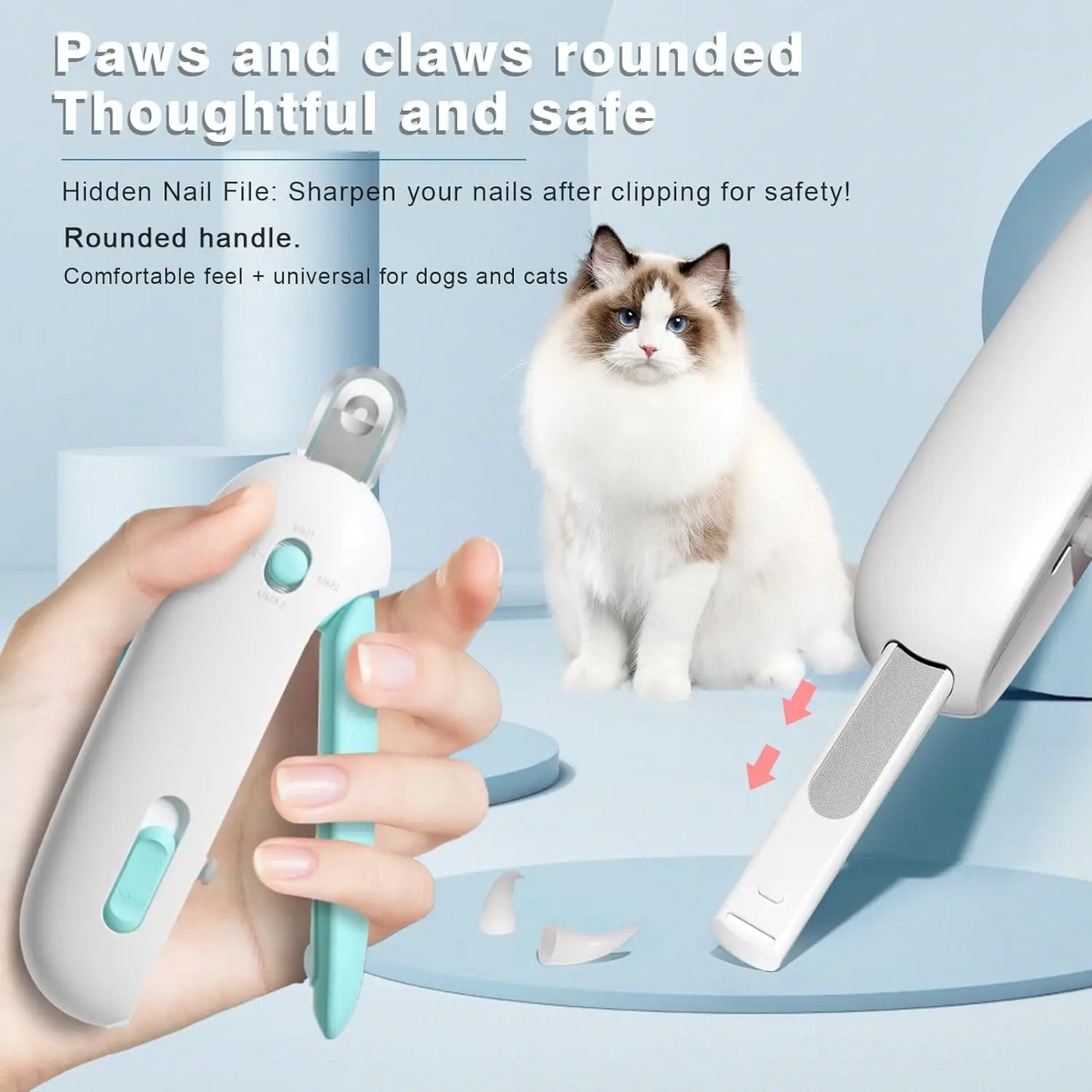 Professional Grooming Tools Adjustable Hole Pet Nail Trimmer - Katokitten