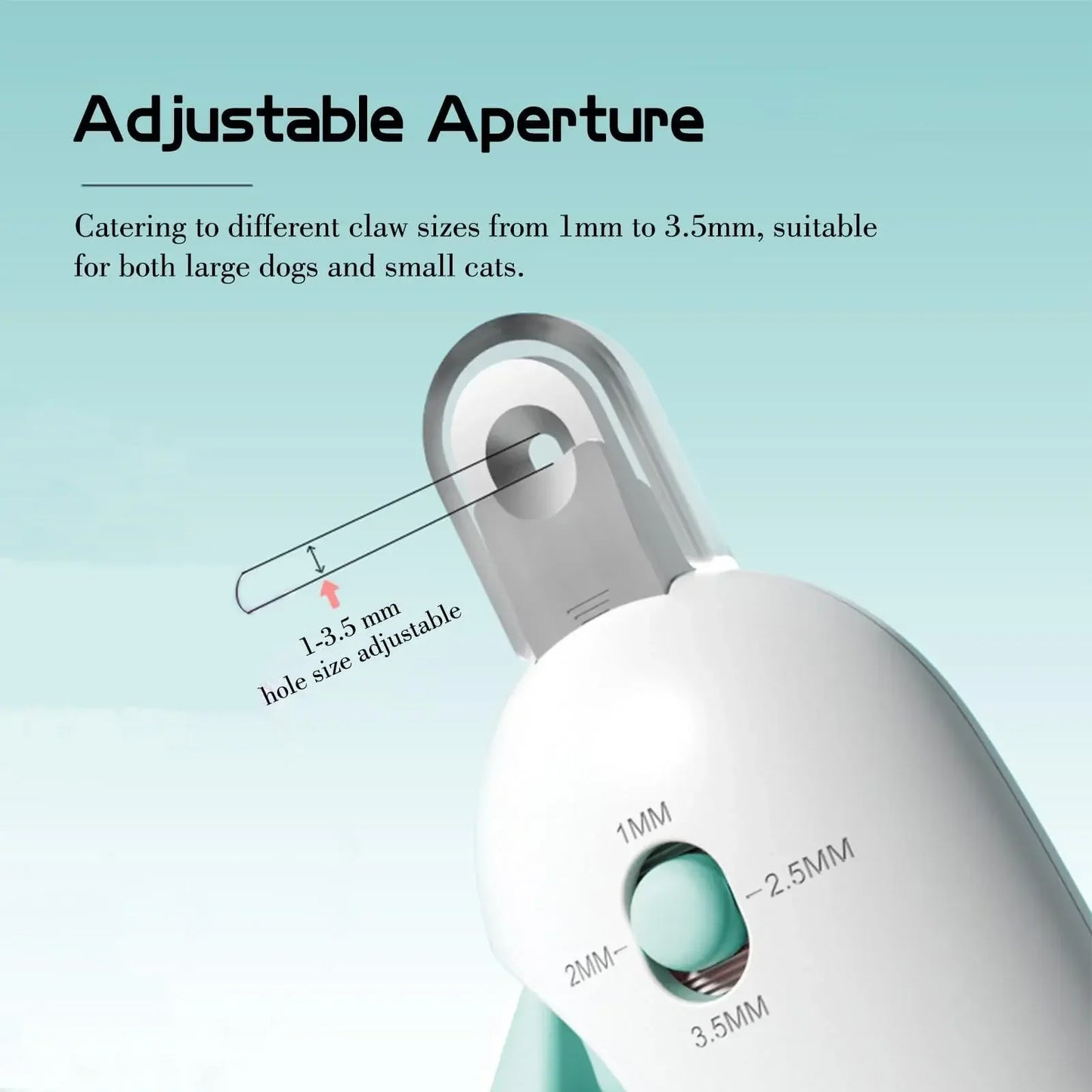 Professional Grooming Tools Adjustable Hole Pet Nail Trimmer - Katokitten