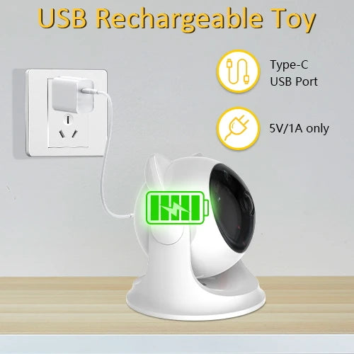 Automatic Interactive Rechargeable Laser Cat Toys - Katokitten