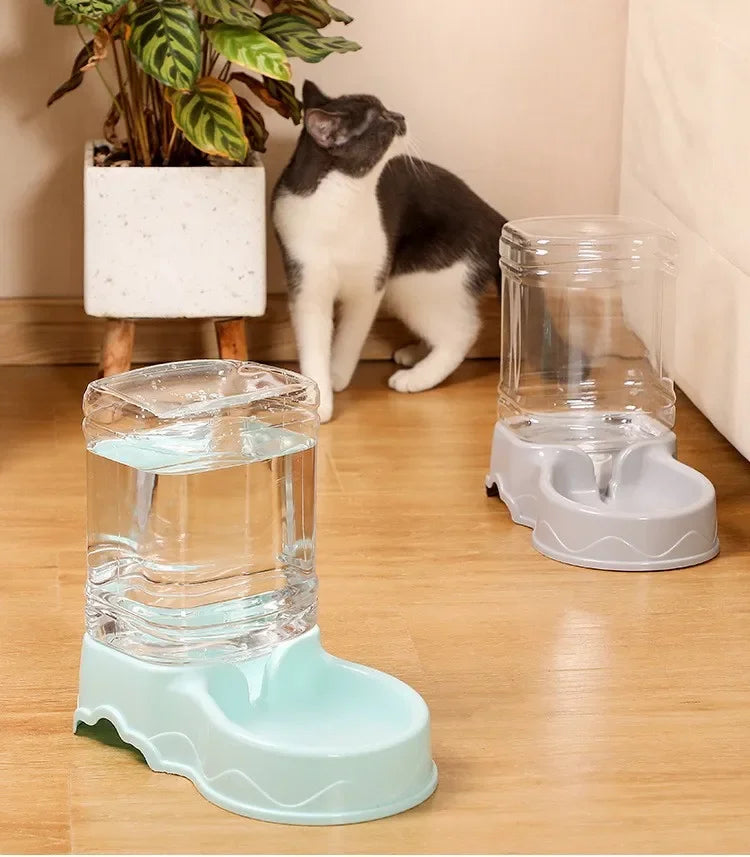 Pet Cat Automatic Feeder Drinking Bowl - Katokitten