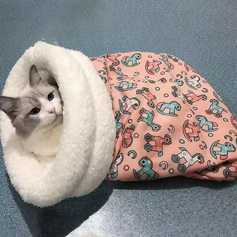 Comfortable Pet Cat Sleeping Bag - Katokitten