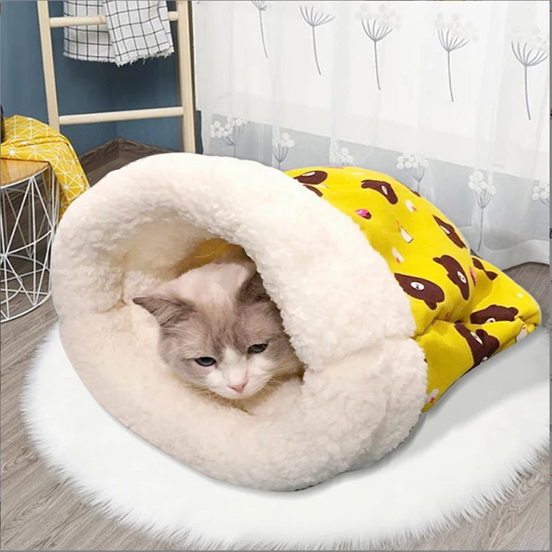 Comfortable Pet Cat Sleeping Bag - Katokitten