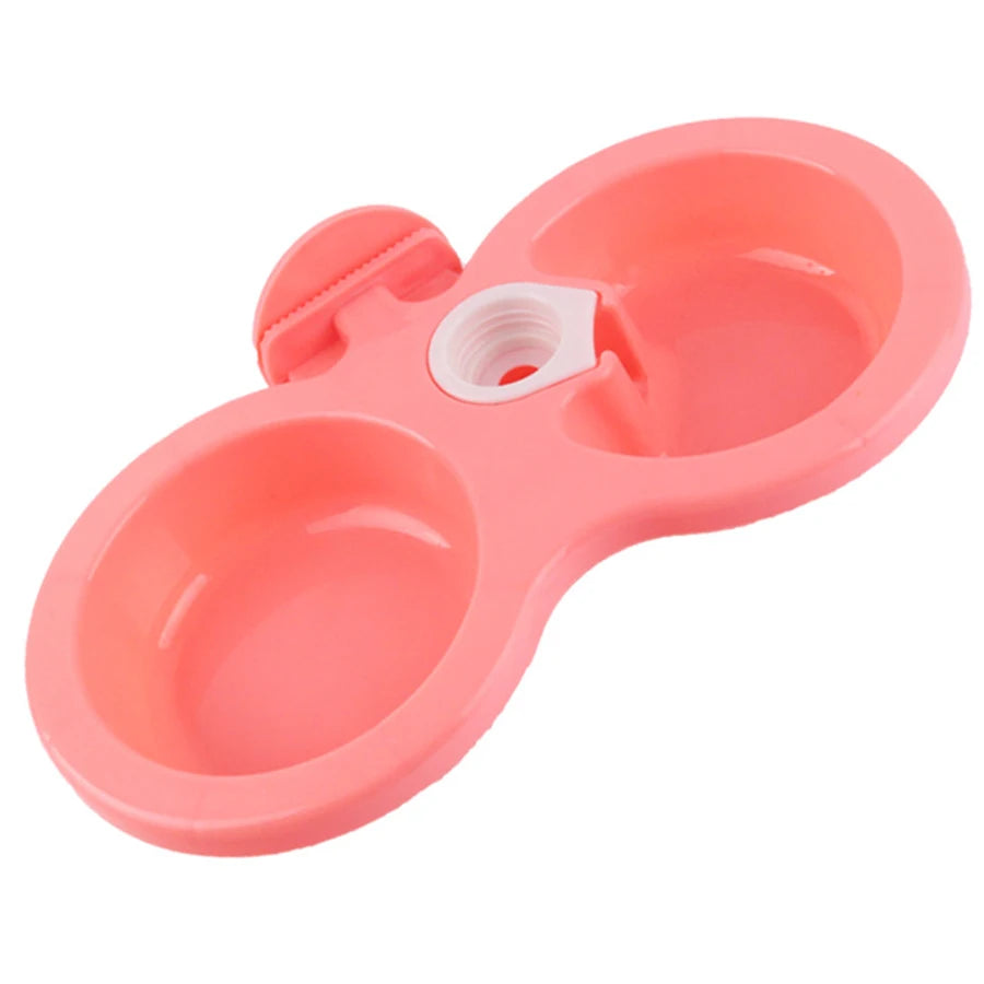 Pet Environmental Protection Wheat Straw Double Bowl - Katokitten