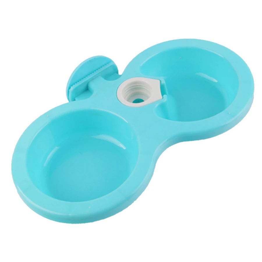 Pet Environmental Protection Wheat Straw Double Bowl - Katokitten