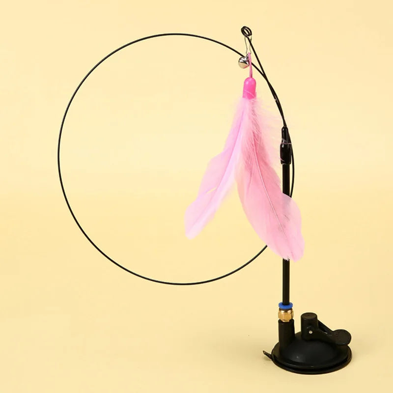 Interactive Super Suction Cup Detachable Kitten Cat Toys - Katokitten