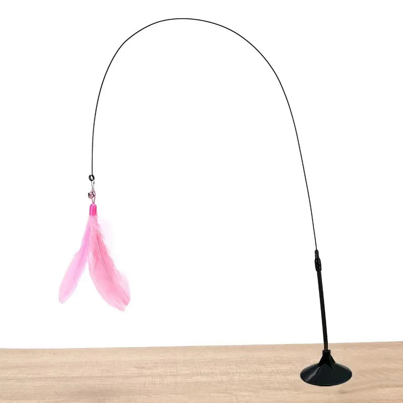 Interactive Super Suction Cup Detachable Kitten Cat Toys - Katokitten