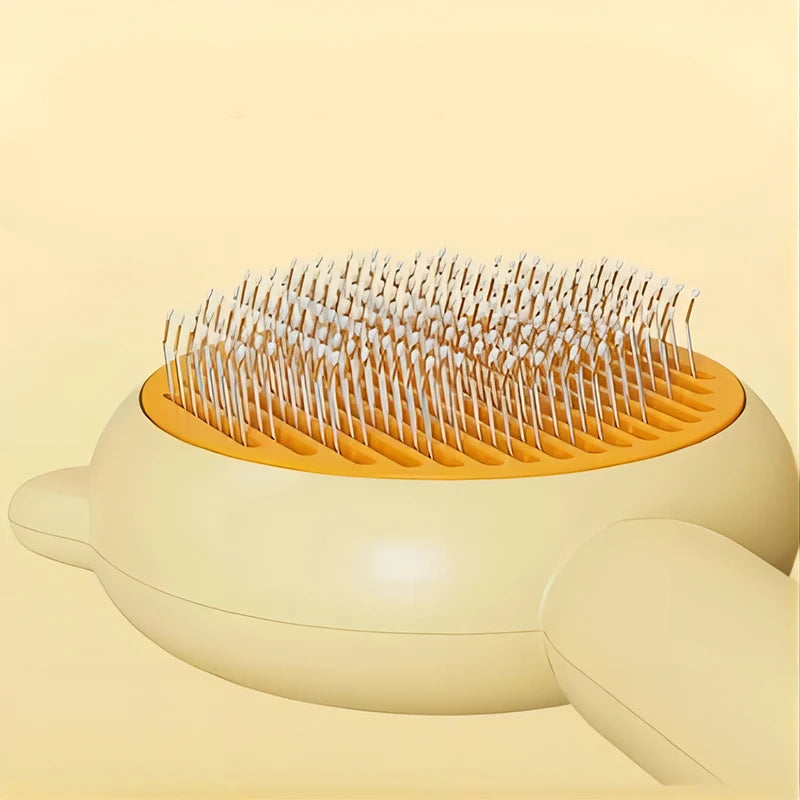 Pet Cat One Button Cleaning Brush - Katokitten