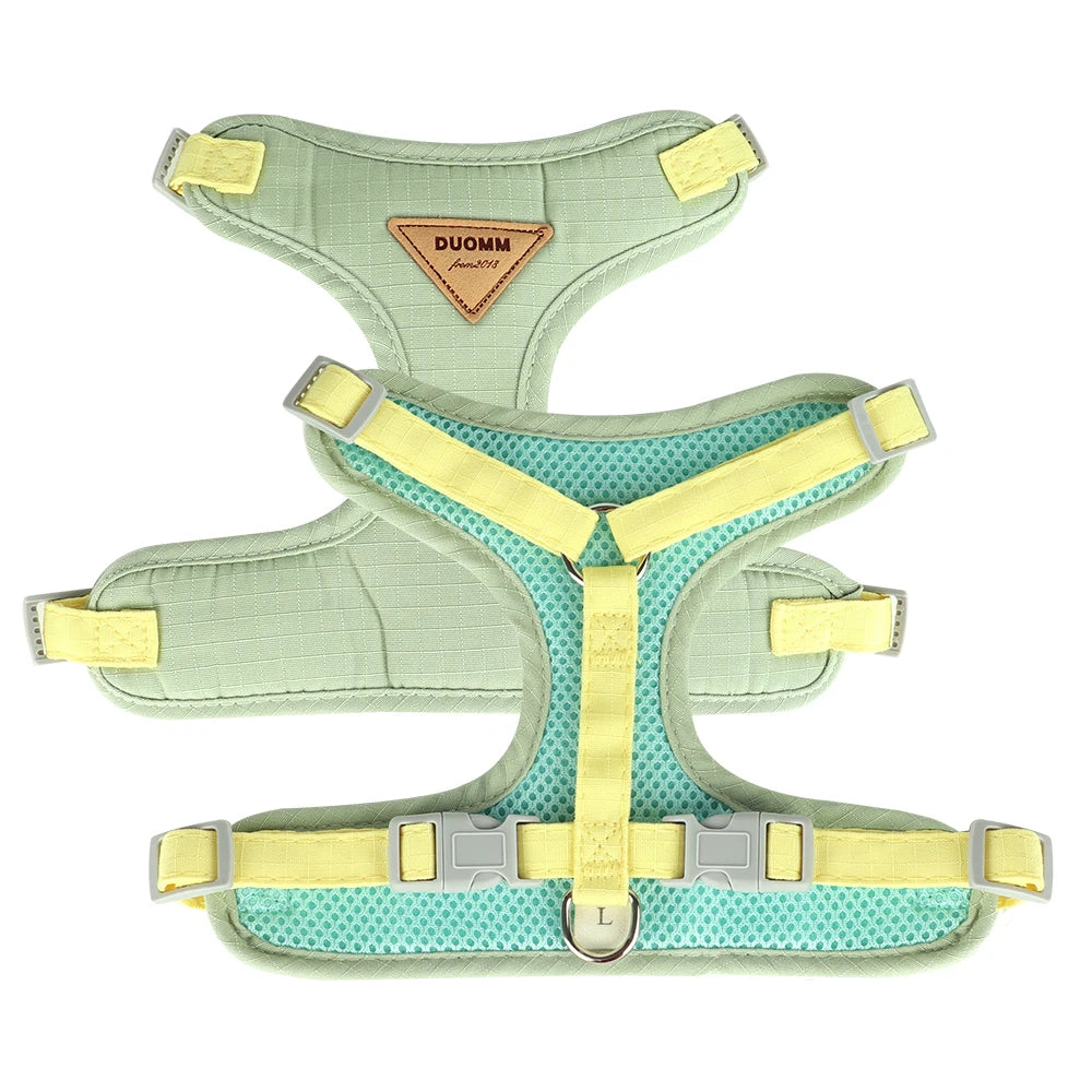 Breathable Nylon Mesh Cat Harness Leash Set - Katokitten