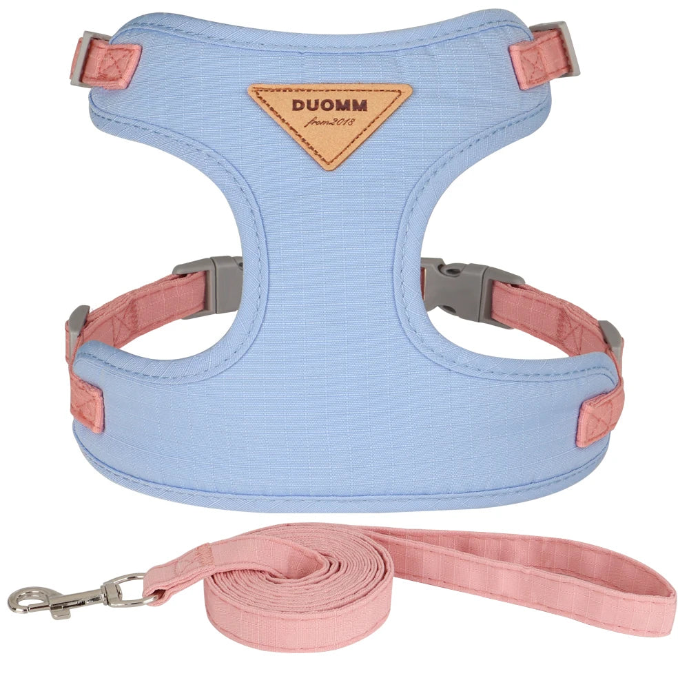 Breathable Nylon Mesh Cat Harness Leash Set - Katokitten