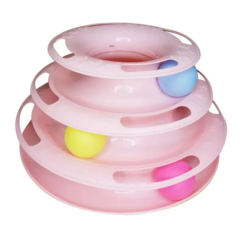Tower Turntable Roller Balls Toys - Katokitten