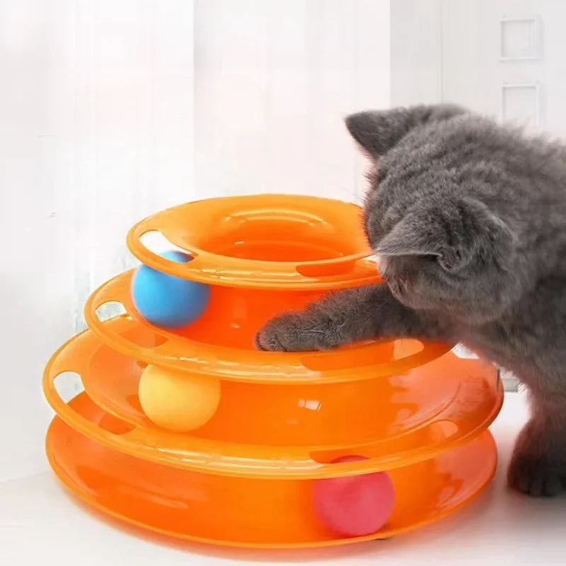 Tower Turntable Roller Balls Toys - Katokitten