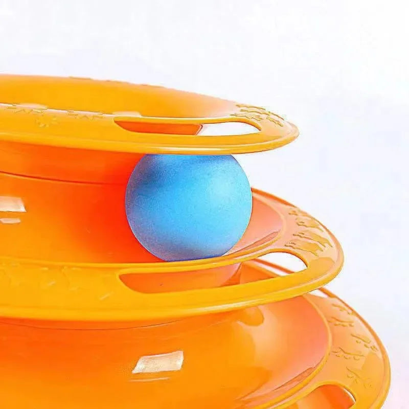 Tower Turntable Roller Balls Toys - Katokitten