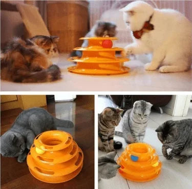 Tower Turntable Roller Balls Toys - Katokitten
