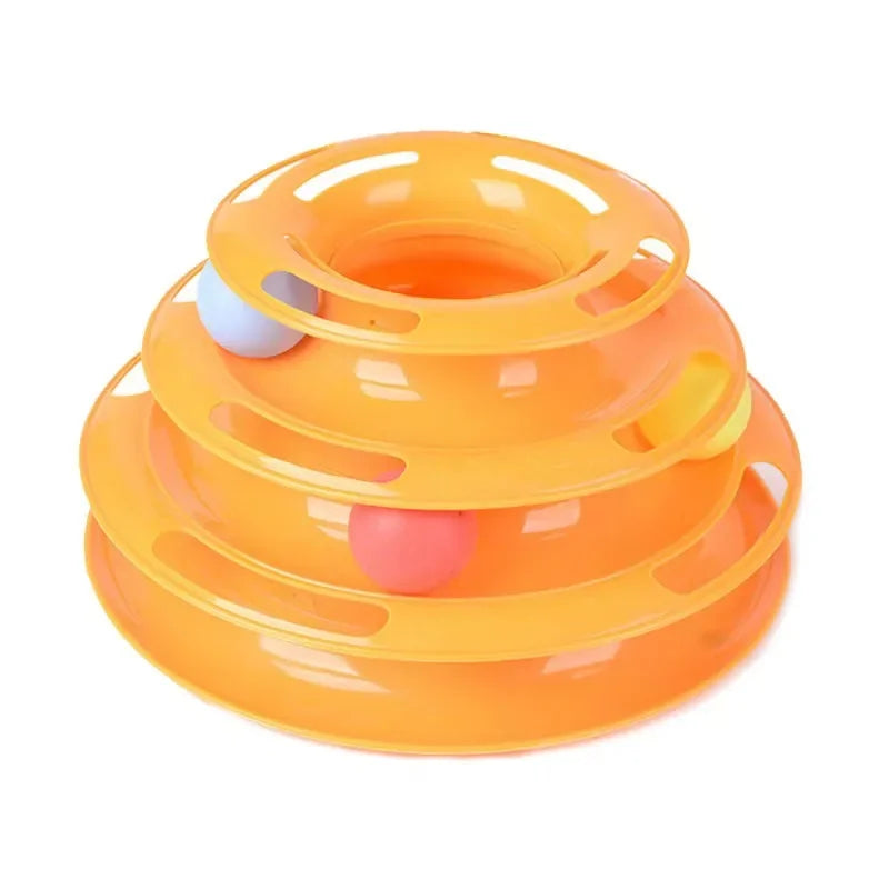 Tower Turntable Roller Balls Toys - Katokitten