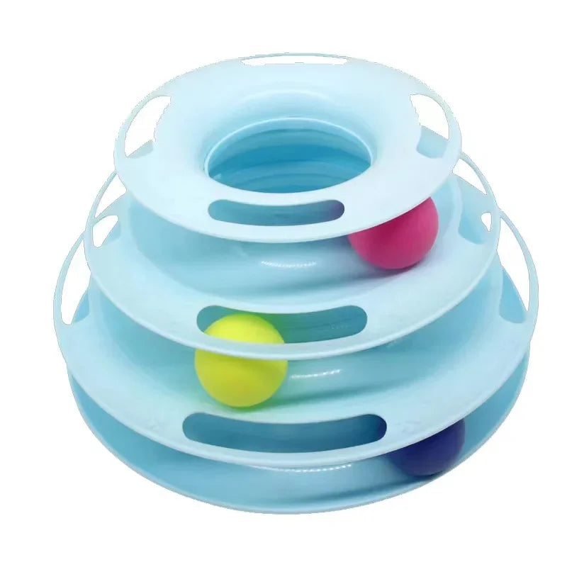 Tower Turntable Roller Balls Toys - Katokitten
