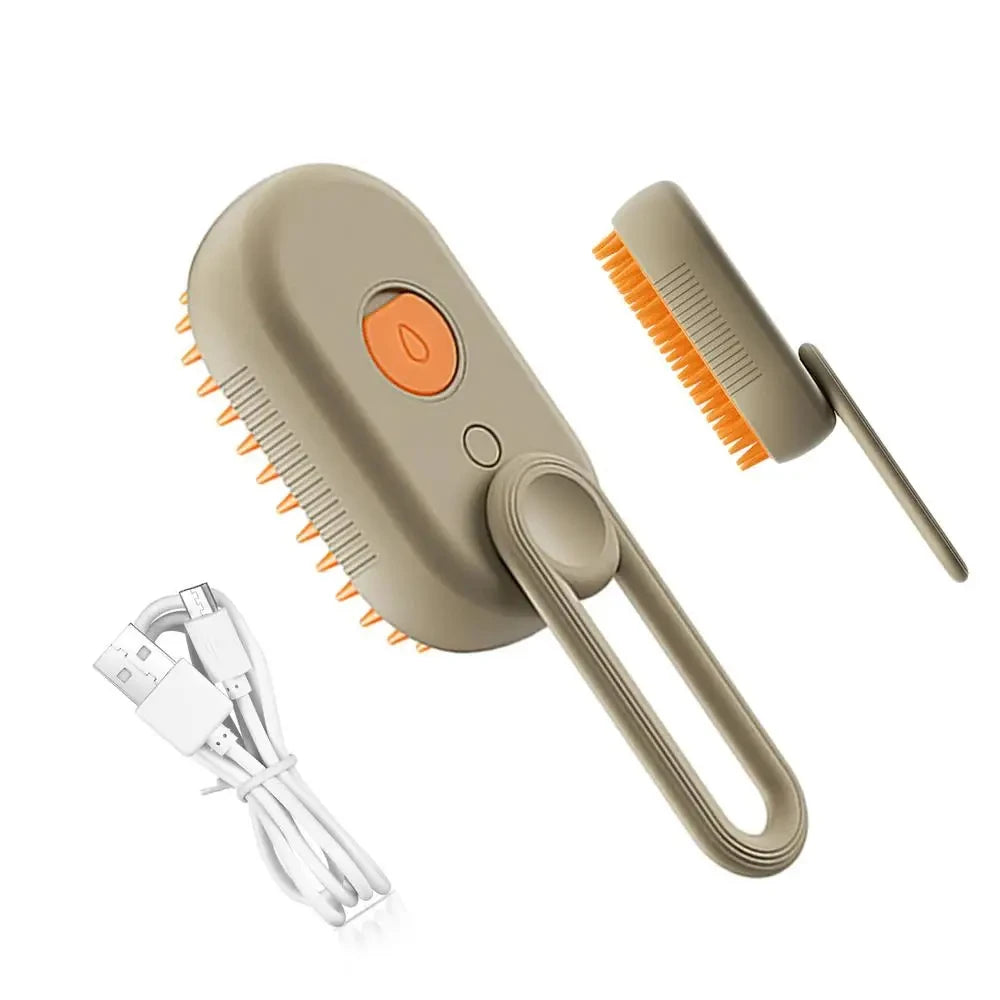 3 In1 Electric Spray Cat Hair Brush - Katokitten
