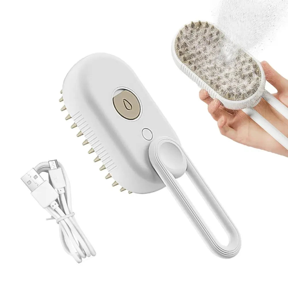 3 In1 Electric Spray Cat Hair Brush - Katokitten