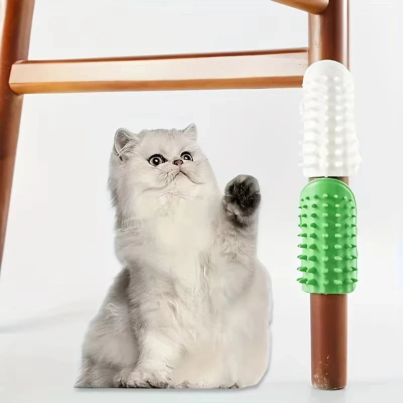 Pet Cat Scratching Rubbing Brush - Katokitten