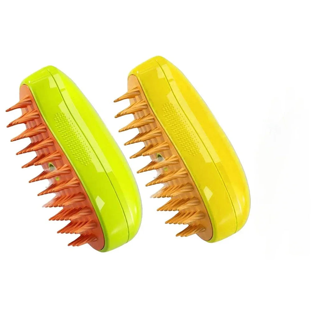 USB Rechargeable Puppy Hair Massage Comb Steam Brush - Katokitten