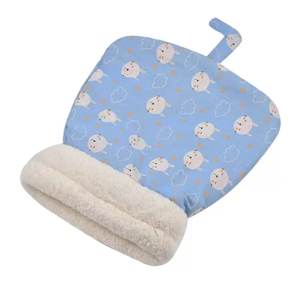 Pet Cat Sleeping Bag Soft Cuddly Fluffy Feel Thickened - Katokitten