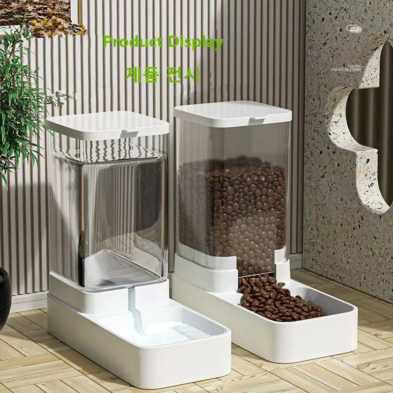 Pet Cat Feed Dispenser Bowl Automatic - Katokitten