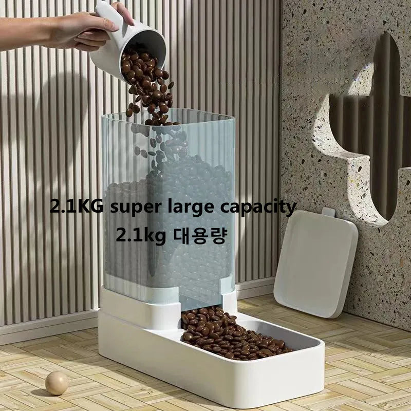 Pet Cat Feed Dispenser Bowl Automatic - Katokitten