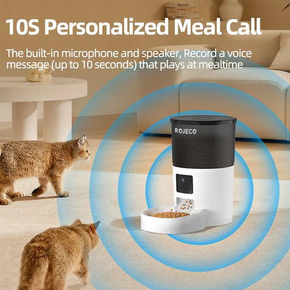 3L Automatic Pets Feeder With Carmen Smart Cat - Katokitten
