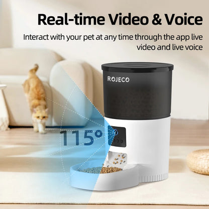 3L Automatic Pets Feeder With Carmen Smart Cat - Katokitten