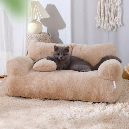 Winter Warm Luxury Pet Cat Bed Sofa - Katokitten