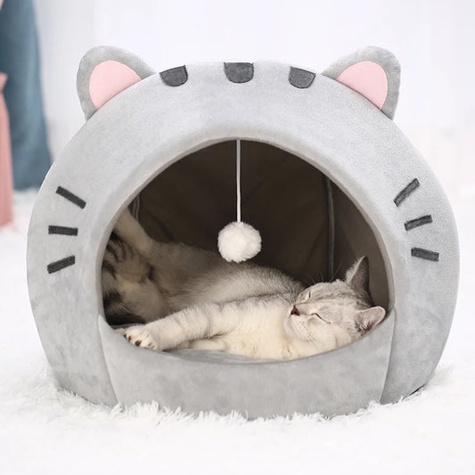 Winter Warm Pet Cat Super Bed House - Katokitten