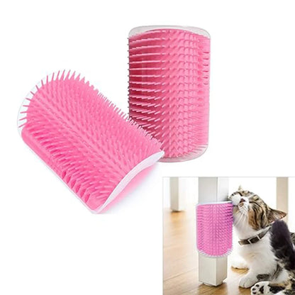 Catnip Cat Wall Brush Corner Cat Scratcher - Katokitten