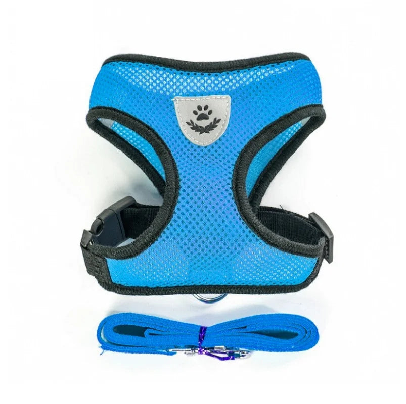 Pet Cat Harness with Lead Leash Adjustable - Katokitten